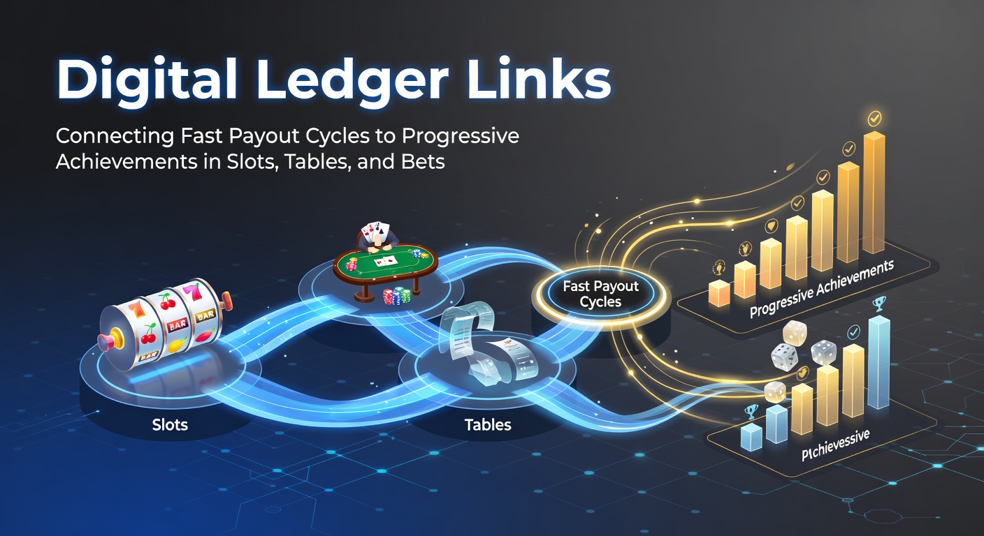 Digital ledger technology streamlining payout processes across online slots and table games