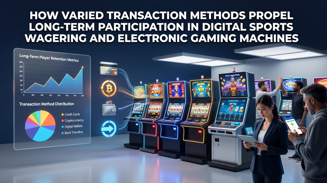 Digital interface showing multiple payment options for sports wagering and slot sessions